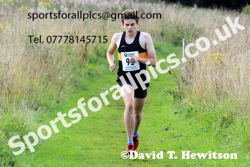 Senior Men, Farringdon Cross Country Relays, Sunderland.  Photo: David T. Hewitson/Sports for All Pics